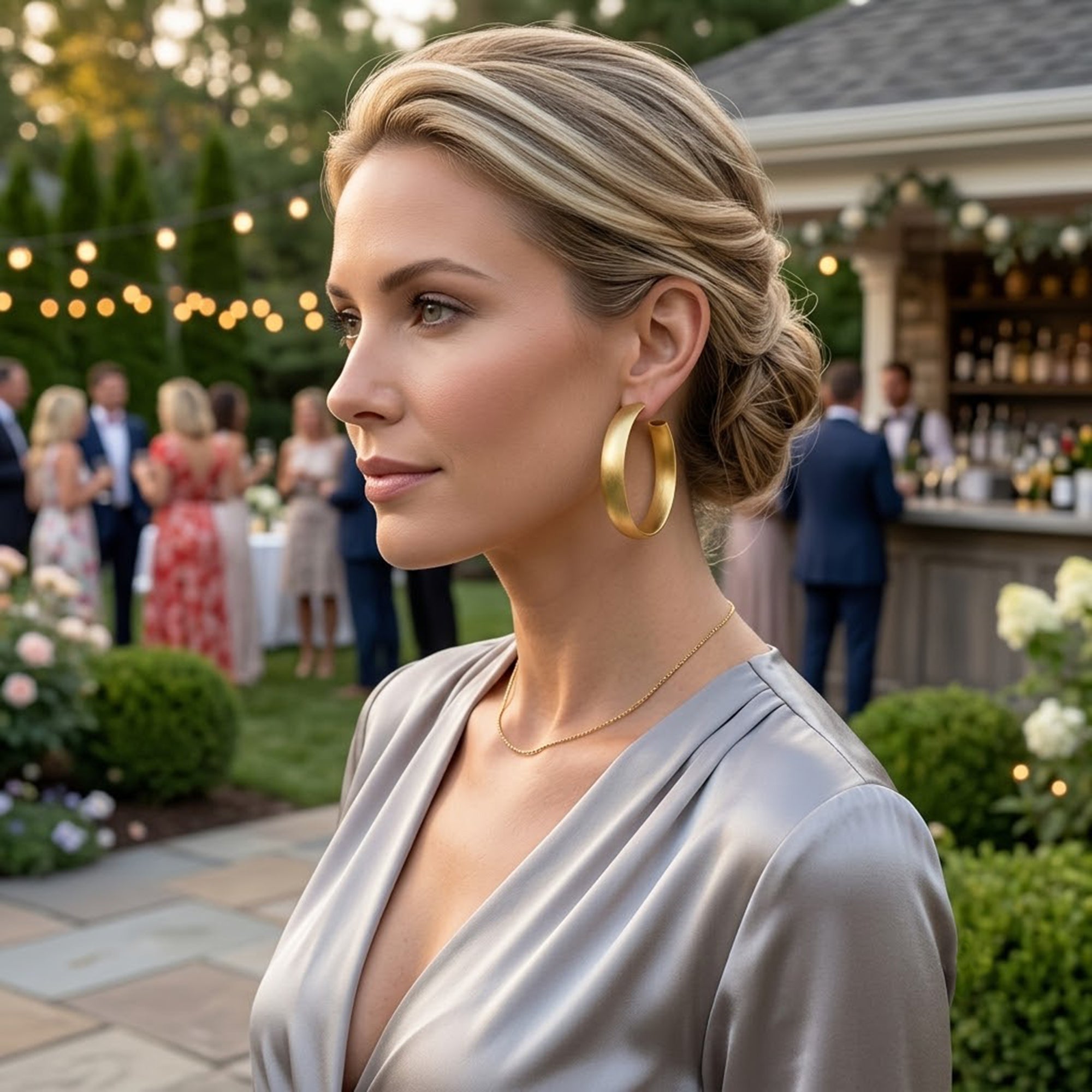 Shira Earrings Hoops