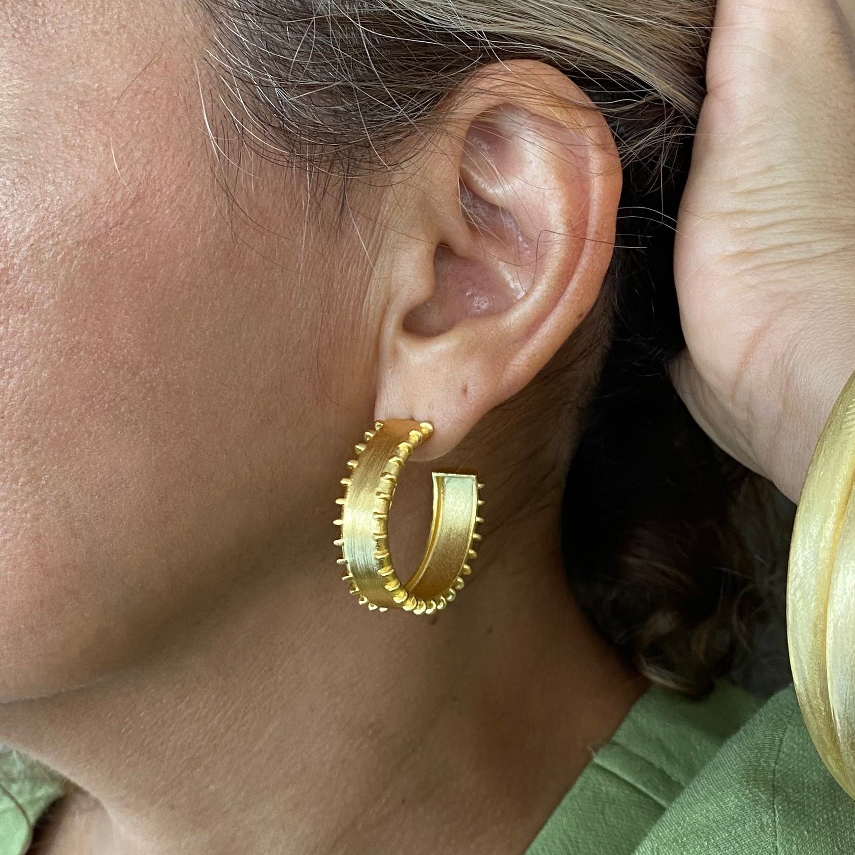 Birmania Hoop Earrings