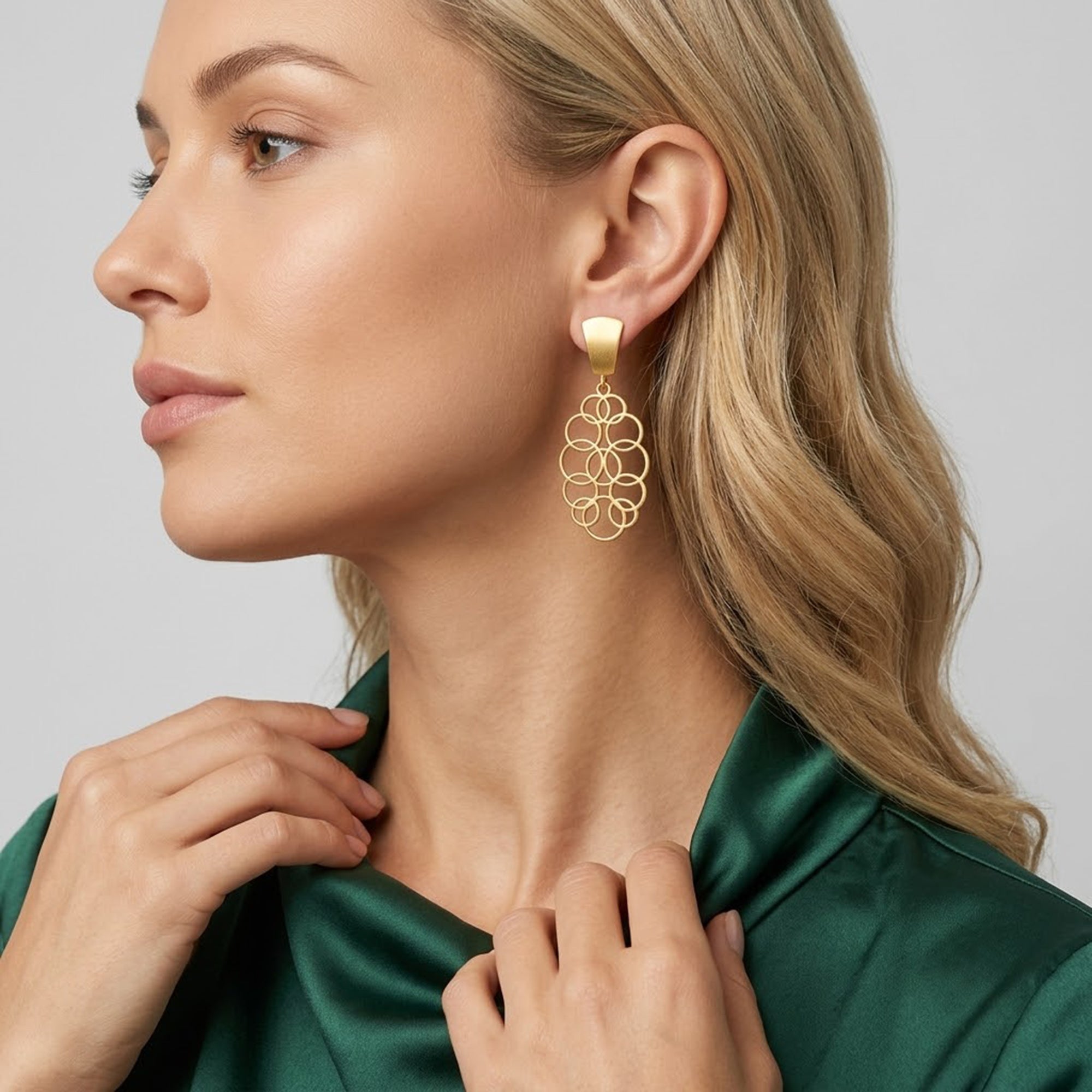 Normandy Clip Earrings