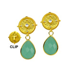 CHARLESTON CLIP EARRINGS